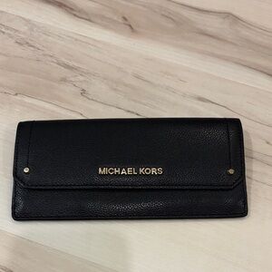 Michael Kors Black Leather Wallet